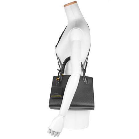 PRADA（プラダ） モノクロームバッグ 2WAYハンドバッグ ショルダー付