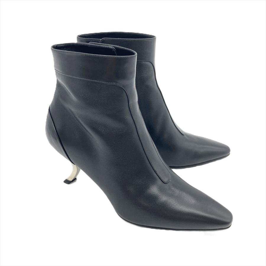 ロジェヴィヴィエ ROGERVIVIER ブーツ レザー ブラック ヴィルギュル 