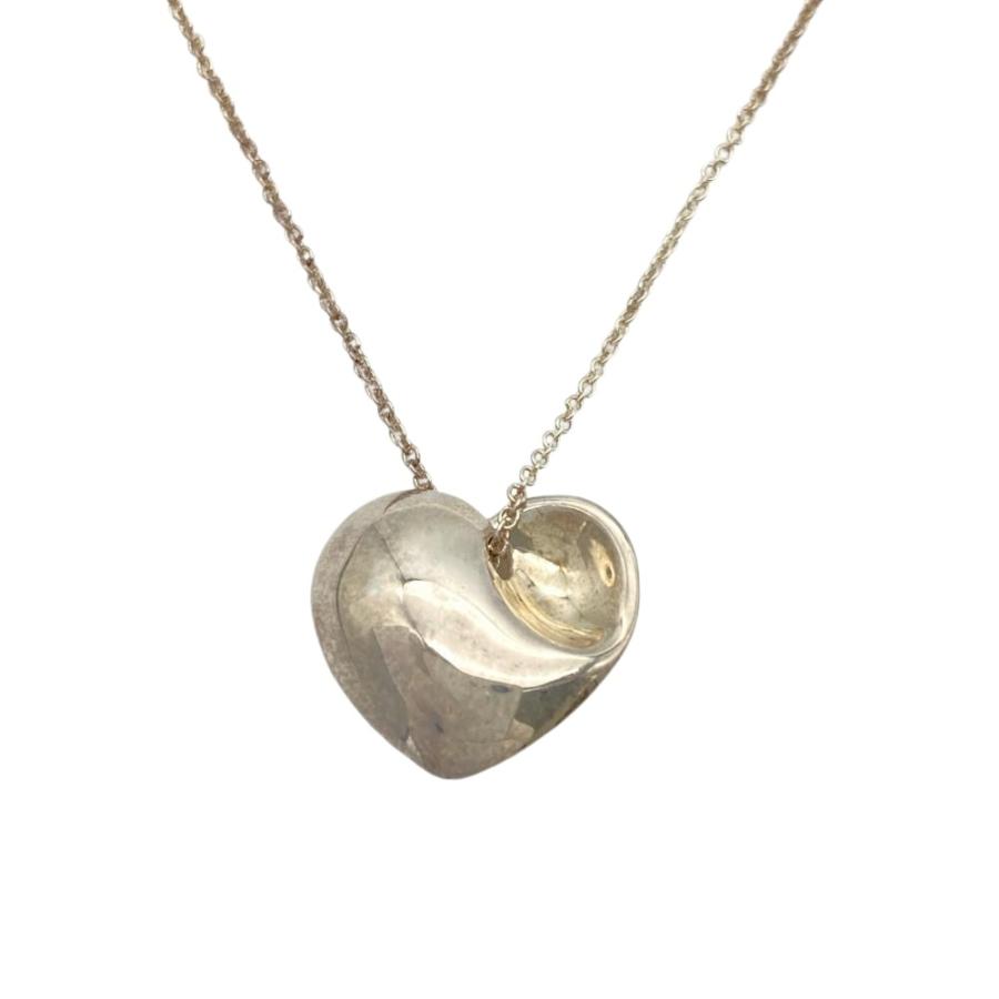 TIFFANY&Co.（ティファニー） フォールドハート ネックレス SV925 5.5g