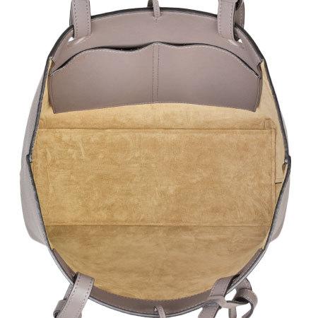 LOEWE ロエベ アナグラム スモール トートバッグ トープ レザー