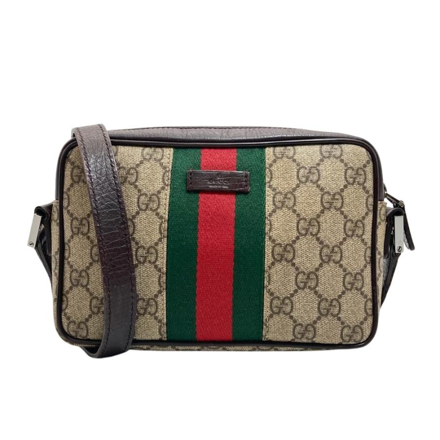 ばお GUCCI（グッチ） ショルダーバッグ GGスプリームキャンバス 162910