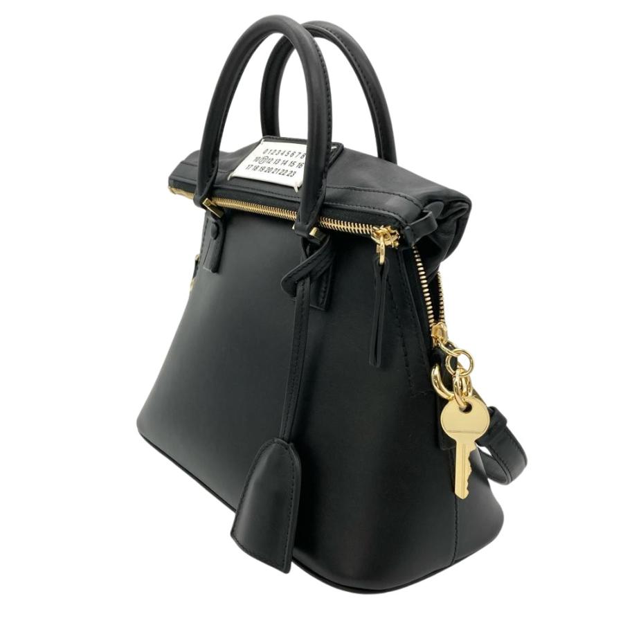 【美品】 マルジェラ ハンドバッグ 2way ゴールドチェーン 5AC マイクロ マルタンマルジェラ MARTIN MARGIELA 5AC ミニ ハンドバッグ 2WAY
