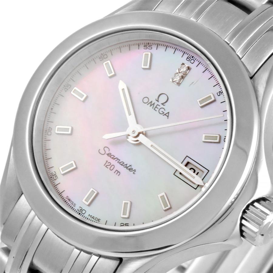 OMEGA（オメガ） シーマスター デイト 120M SS 2P ダイヤモンド