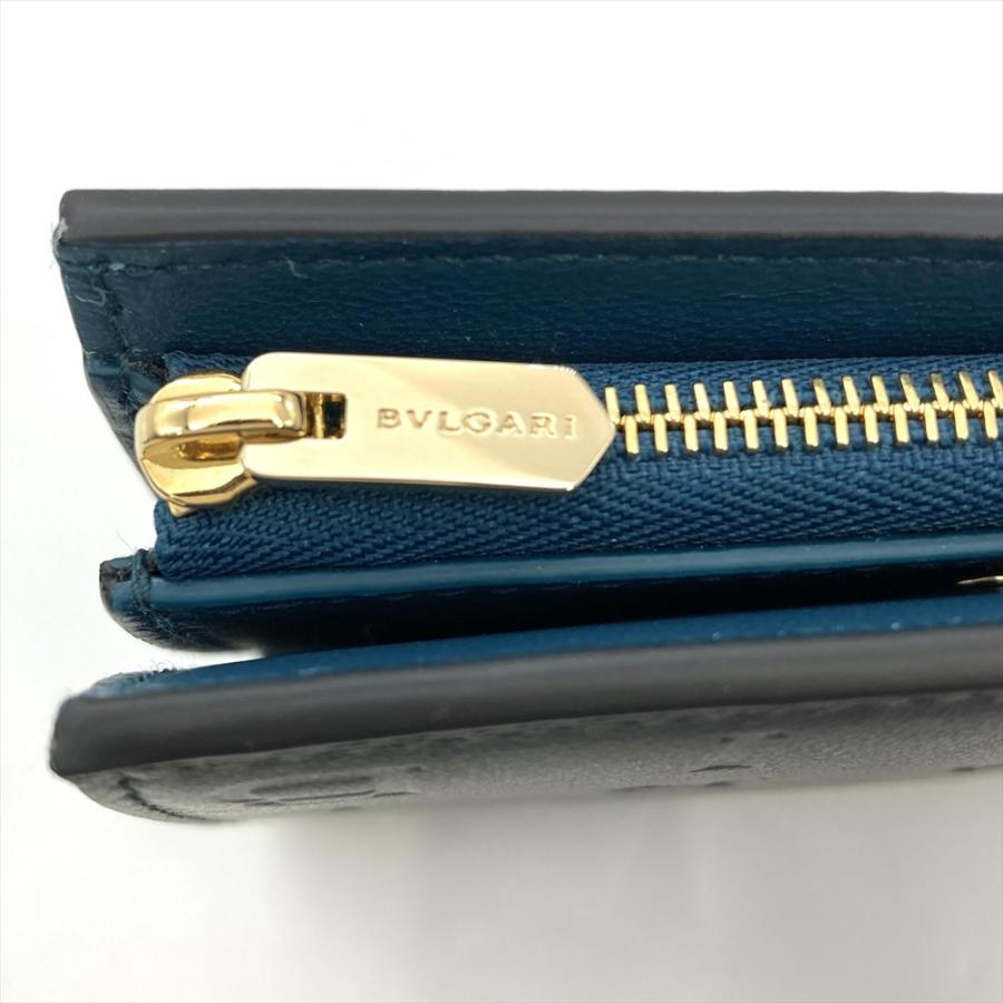 BVLGARI ブルガリ ジッピーコンパクトウォレット インフィニートゥム  
