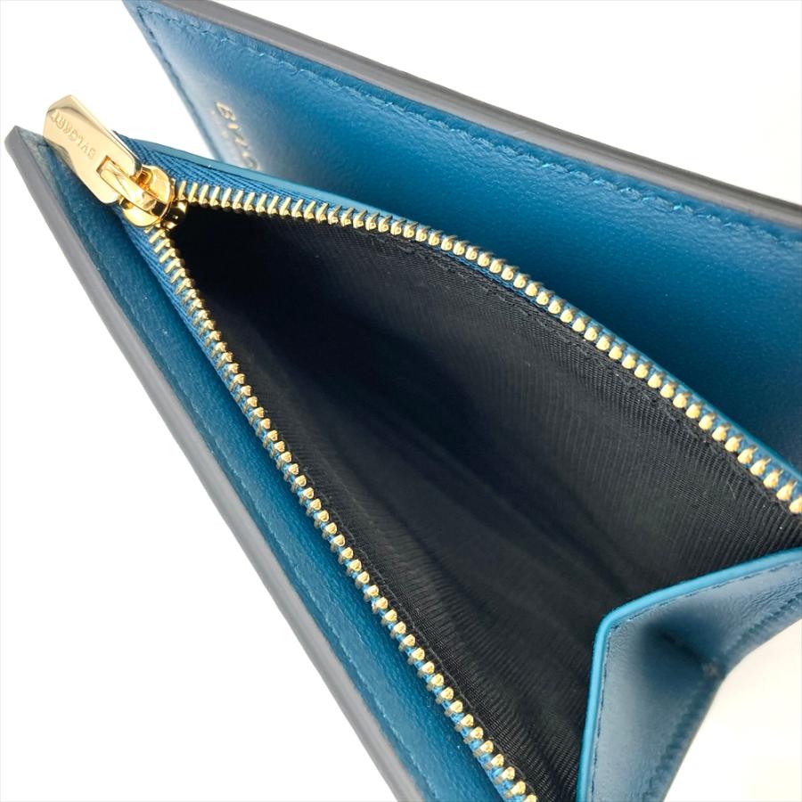 BVLGARI ブルガリ ジッピーコンパクトウォレット インフィニートゥム  