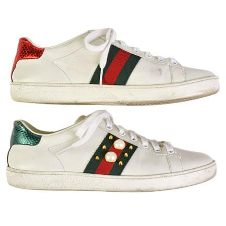 GUCCI グッチ シェリーライン ローカット スニーカー 日本限定 GUCCI グッチ シェリーライン ローカット スニーカー 日本限定