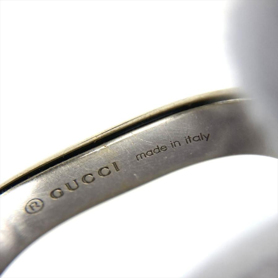 GUCCI（グッチ） スクエア リング 指輪 約14.5号 K18WG 4.6g #13