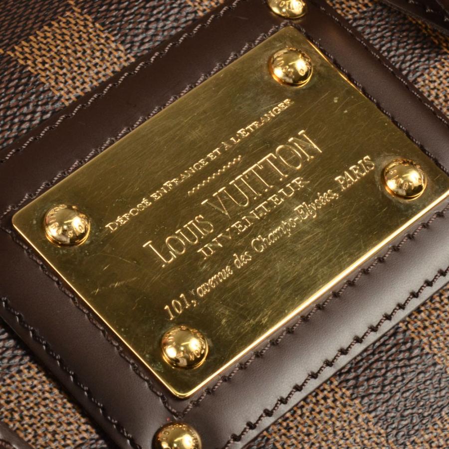 LOUIS VUITTON ルイヴィトン バークレー ハンドバッグ ダミエ エベヌ