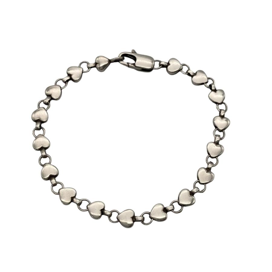 ティファニー TIFFANY&CO パフハート　sv925 ブレスレット TIFFANY&Co.（ティファニー） パフハート ブレスレット SV925 11.1g