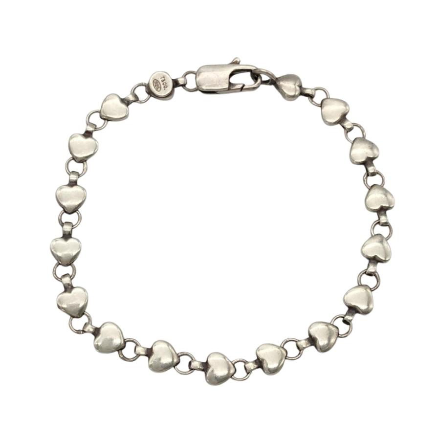 TIFFANY&Co.（ティファニー） パフハート ブレスレット SV925 11.1g