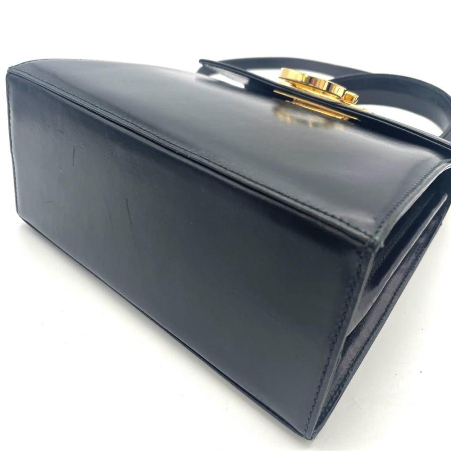 フェラガモ Ferragamo ガンチーニ ミニ ハンドバッグ 2WAY レザー