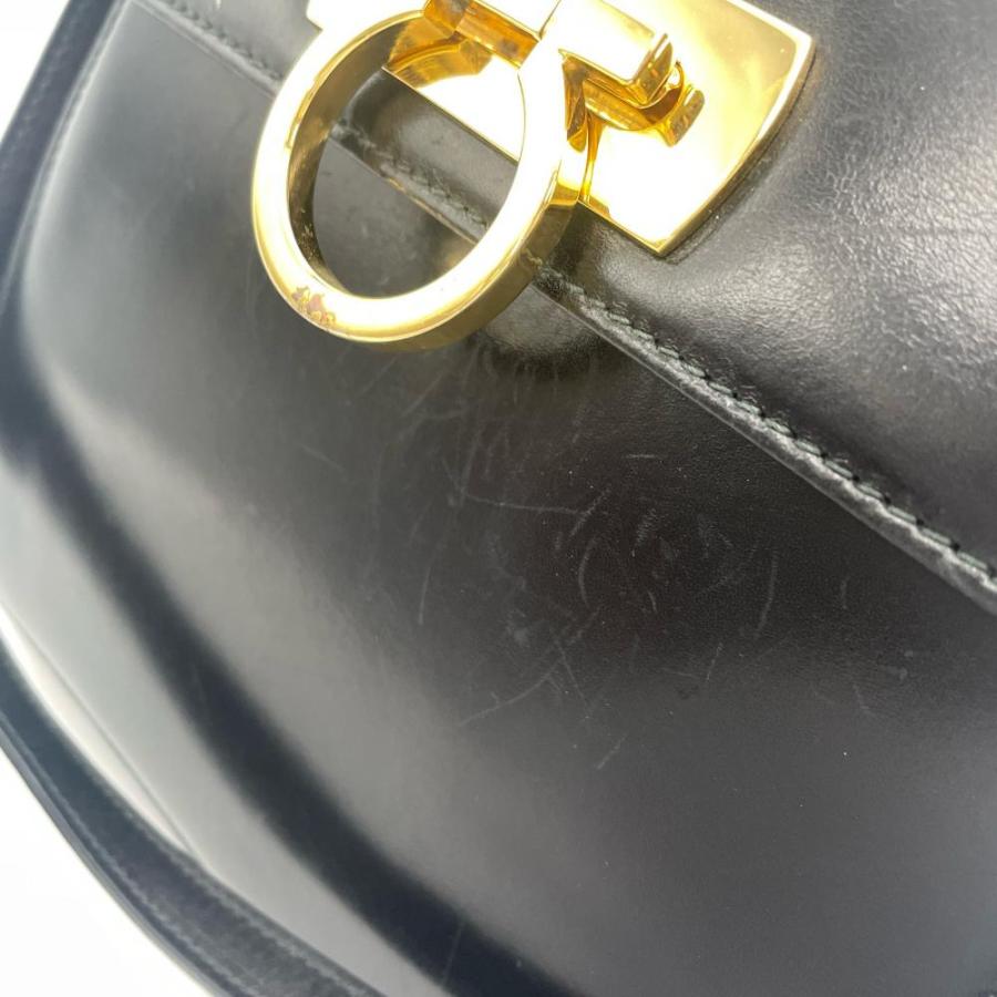 フェラガモ Ferragamo ガンチーニ ミニ ハンドバッグ 2WAY レザー