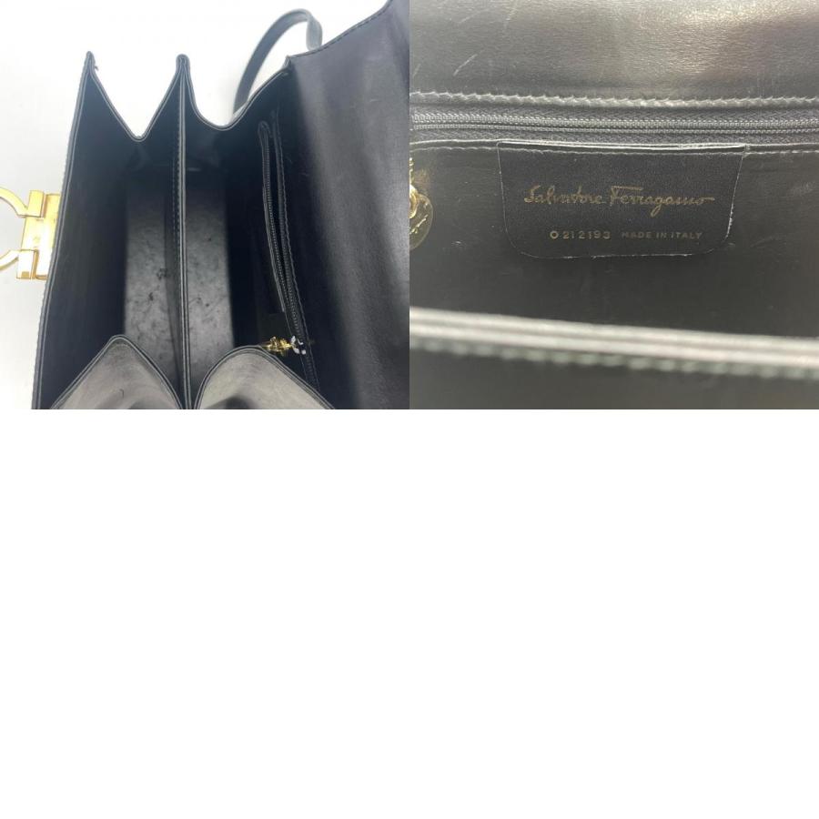 フェラガモ Ferragamo ガンチーニ ミニ ハンドバッグ 2WAY レザー
