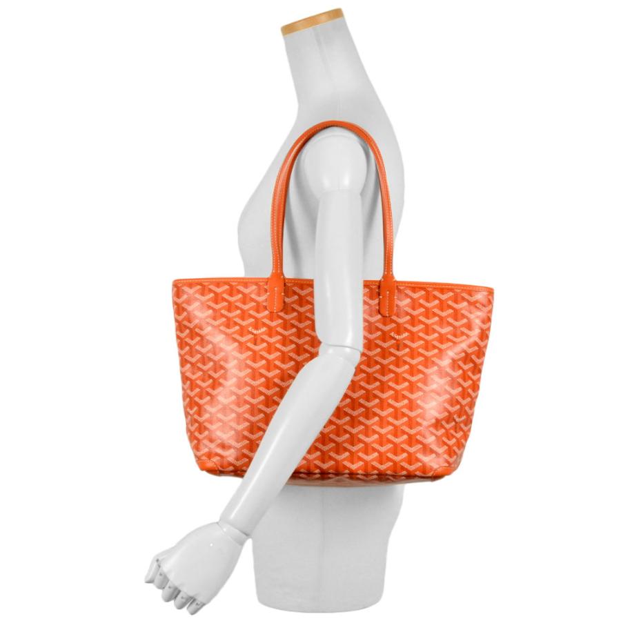 GOYARD ゴヤール アルトワPM トートバッグ PVC レザー オレンジ GOYARD ゴヤール アルトワPM トートバッグ PVC レザー オレンジ
