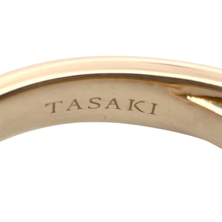 タサキ TASAKI リング 指輪 シトリン 2.86ct 約11号 K18YG 6.4g