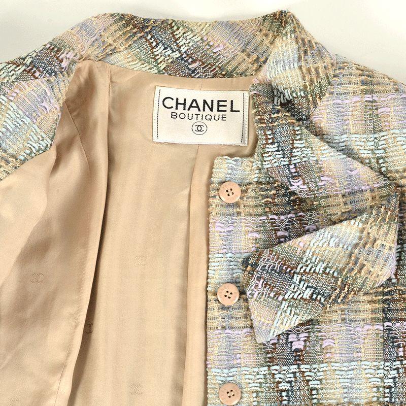 CHANEL（シャネル） ツイード ジャケット スカート セットアップ