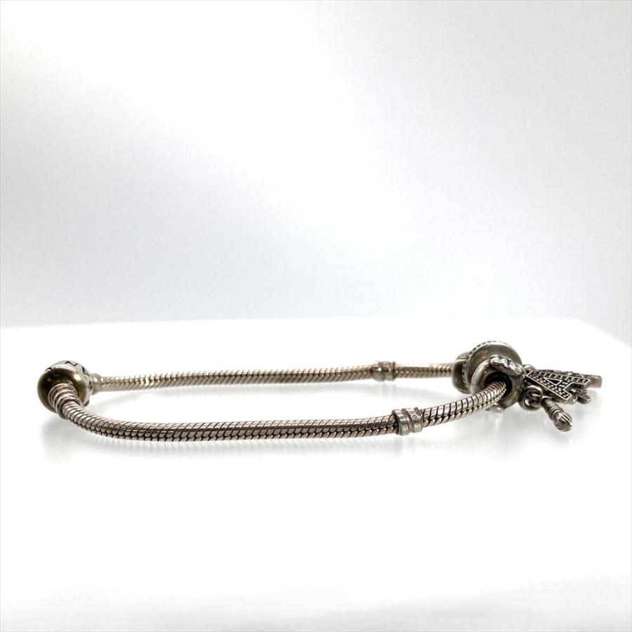 パンドラ PANDORA チャーム ブレスレット SV925 26.6g シルバー金具
