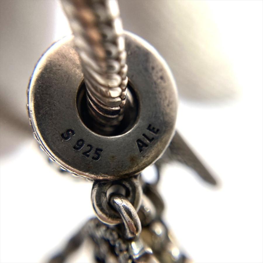 パンドラ PANDORA チャーム ブレスレット SV925 26.6g シルバー金具