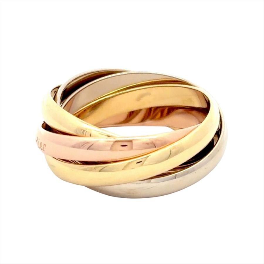 Cartier（カルティエ） トリニティ 5連 リング 指輪 #48 K18YG 7.5g