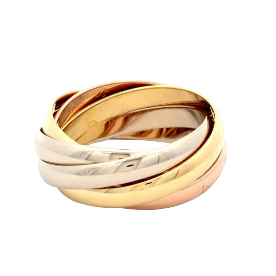 Cartier（カルティエ） トリニティ 5連 リング 指輪 #48 K18YG 7.5g