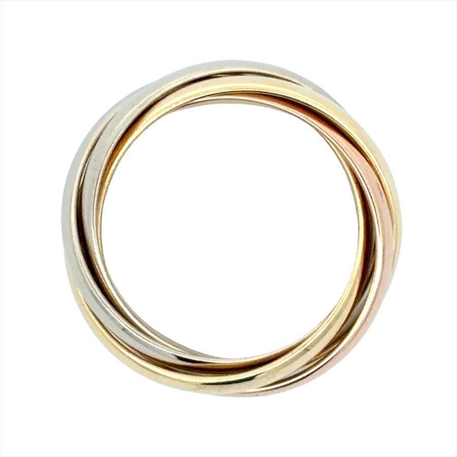 Cartier（カルティエ） トリニティ 5連 リング 指輪 #48 K18YG 7.5g