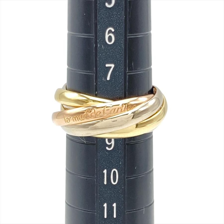 Cartier（カルティエ） トリニティ 5連 リング 指輪 #48 K18YG 7.5g