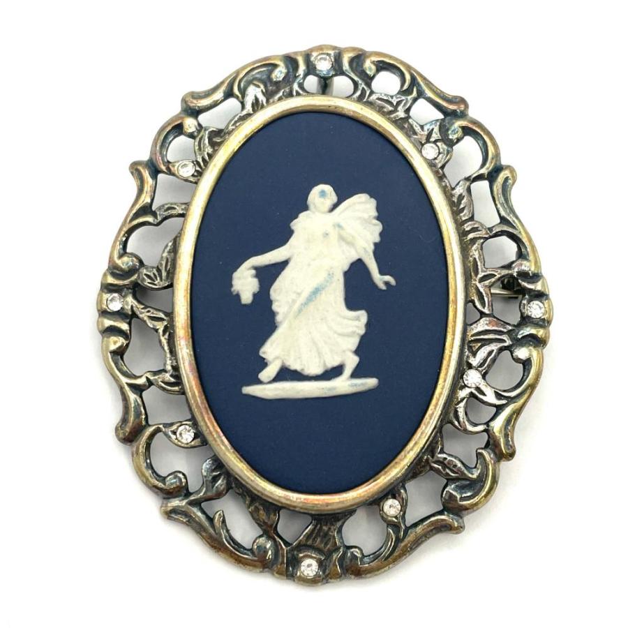 ウェッジウッド WEDGWOOD カメオ ブローチ SV925 : ゴールドプラザ
