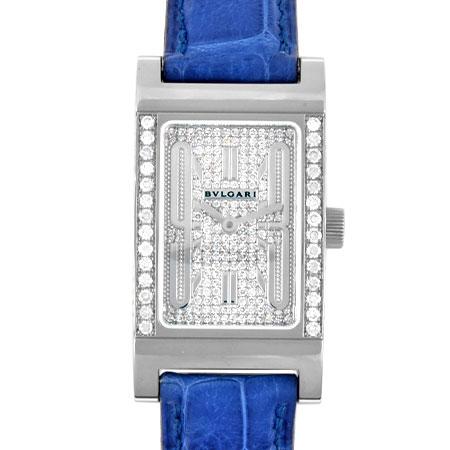 BVLGARI（ブルガリ） レッタンゴロ ダイヤベゼル K18WG レディース
