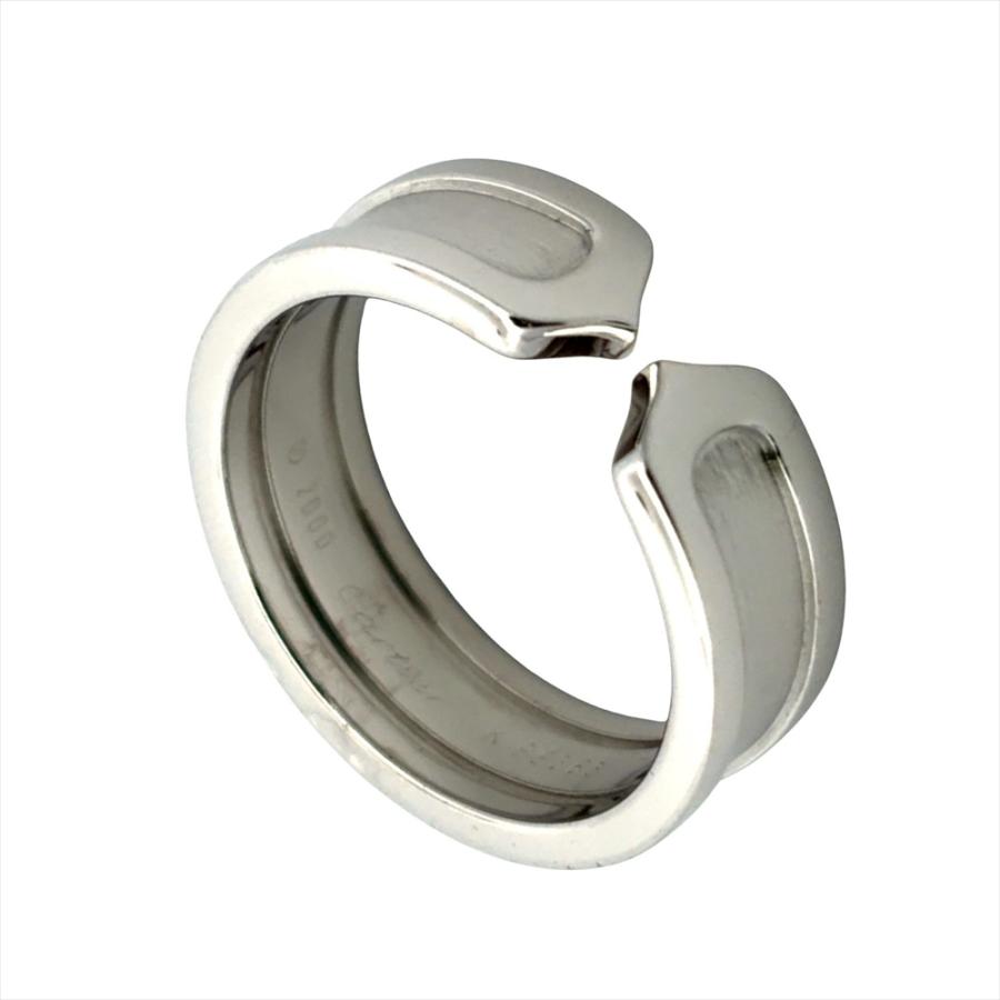 カルティエ【Cartier】 C2リング K18ホワイトゴールド Cartier（カルティエ） Cartier C2 リング 指輪 #53 K18WG 7.9g 2C