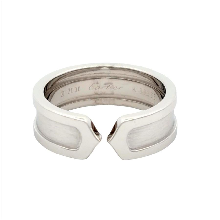 Cartier（カルティエ） Cartier C2 リング 指輪 #53 K18WG 7.9g 2C
