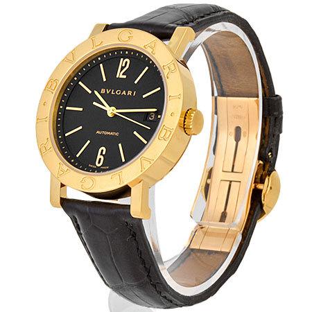 ✨BVLGARI✨ブルガリ✨デイト✨ブラック文字盤✨AUTOMATIC✨腕時計✨ BVLGARI（ブルガリ） ブルガリブルガリ 黒文字盤 自動巻き メンズ