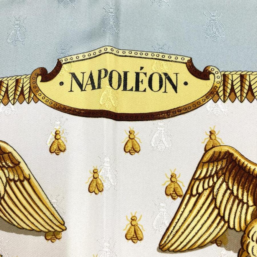 HERMES エルメス　カレ90 スカーフ ナポレオン HERMES エルメス スカーフ カレ90 NAPOLEON ナポレオン