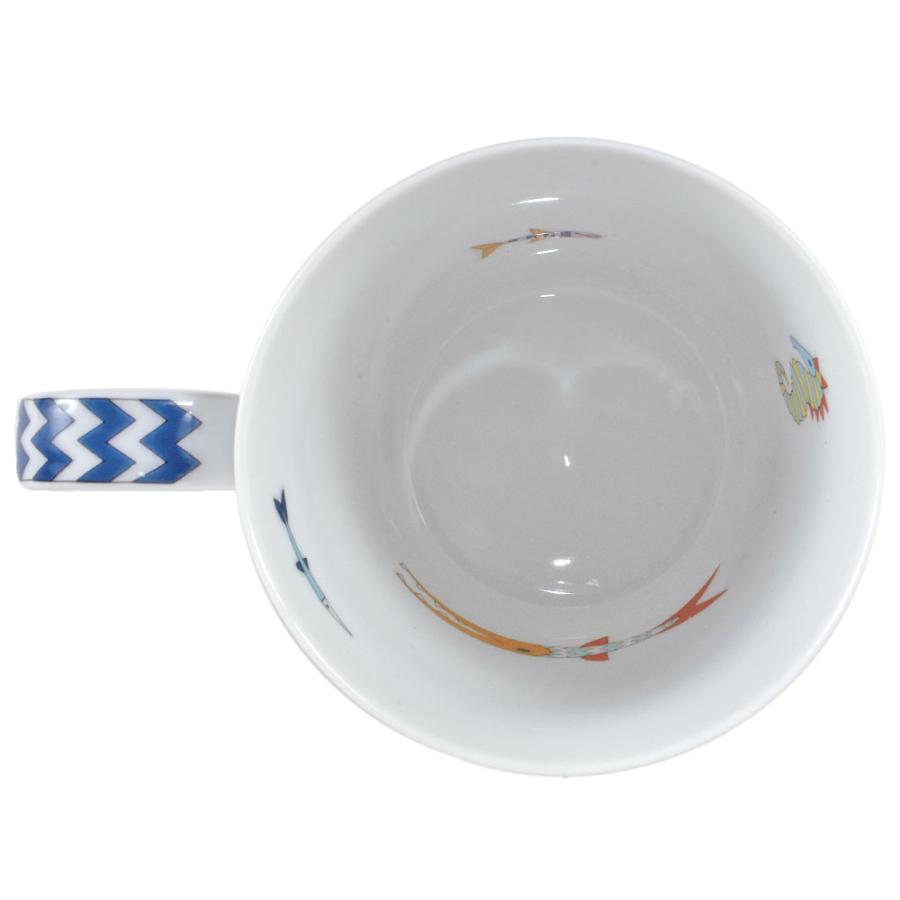 HERMES エルメス エポペ マグカップ 陶器 マルチカラー ホワイト HERMES エルメス エポペ マグカップ 陶器 マルチカラー ホワイト