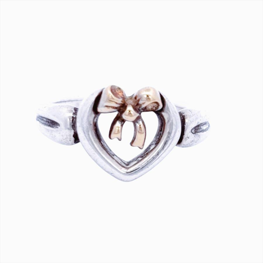 TIFFANY&Co.（ティファニー） ハート リング 指輪 約10号 SV925 3.2g