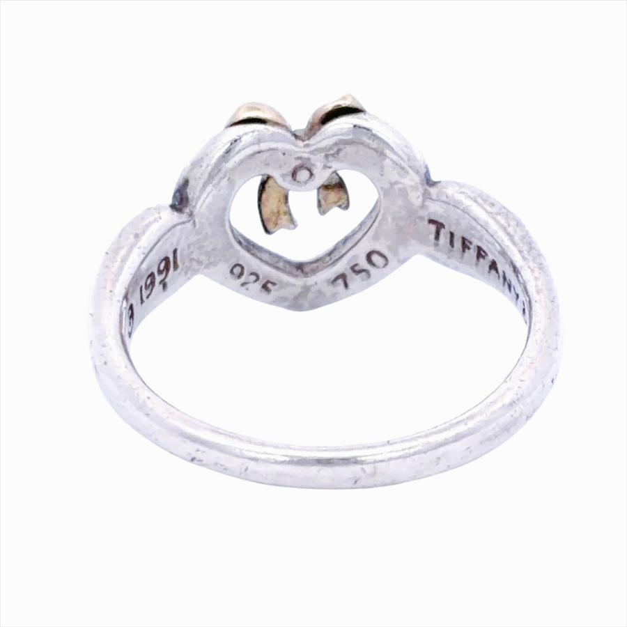 TIFFANY&Co.（ティファニー） ハート リング 指輪 約10号 SV925 3.2g