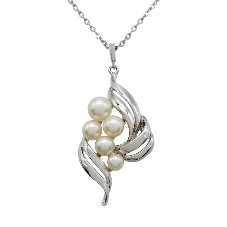 MIKIMOTO（ミキモト） ベビーパール ネックレス スターリングシルバー