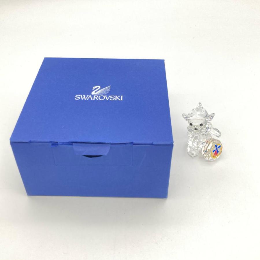 SWAROVSKI - スワロフスキー SWAROVSKI クリスベア KAATJE オブジェ 置物 884451 クリア【中古】 SWAROVSKI スワロフスキー クリスベア KAATJE オブジェ 置物