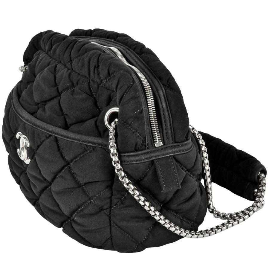 マトラッセ シャネル CHANEL バブルキルト ショルダーバッグ コットン
