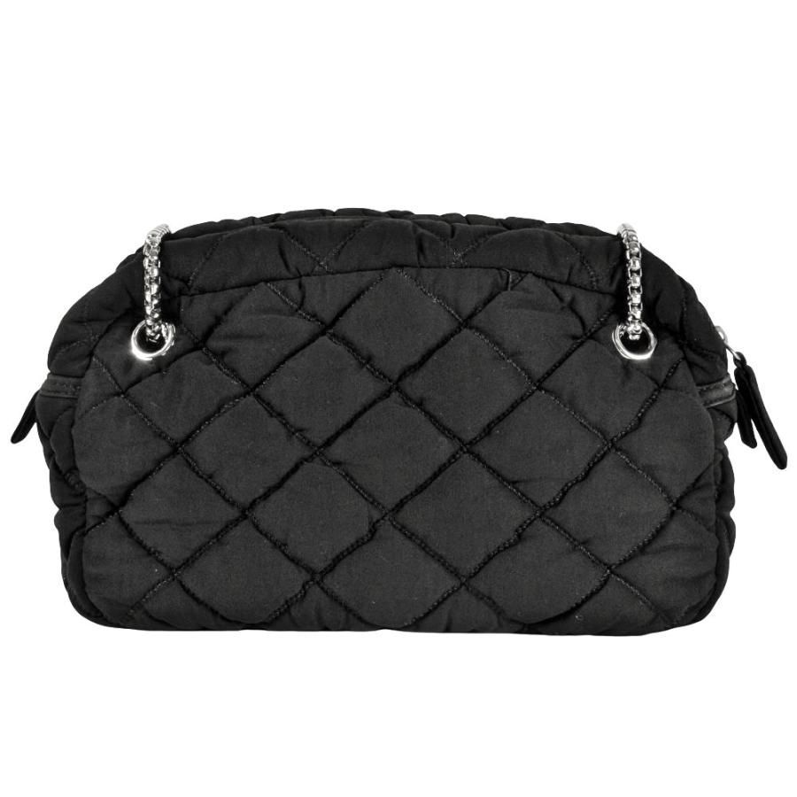 マトラッセ シャネル CHANEL バブルキルト ショルダーバッグ コットン