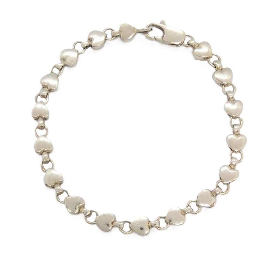 ティファニー Tiffany&Co. パフハート ブレスレット SV925 TIFFANY&Co. ティファニー Tiffany&Co. パフハート ブレスレット