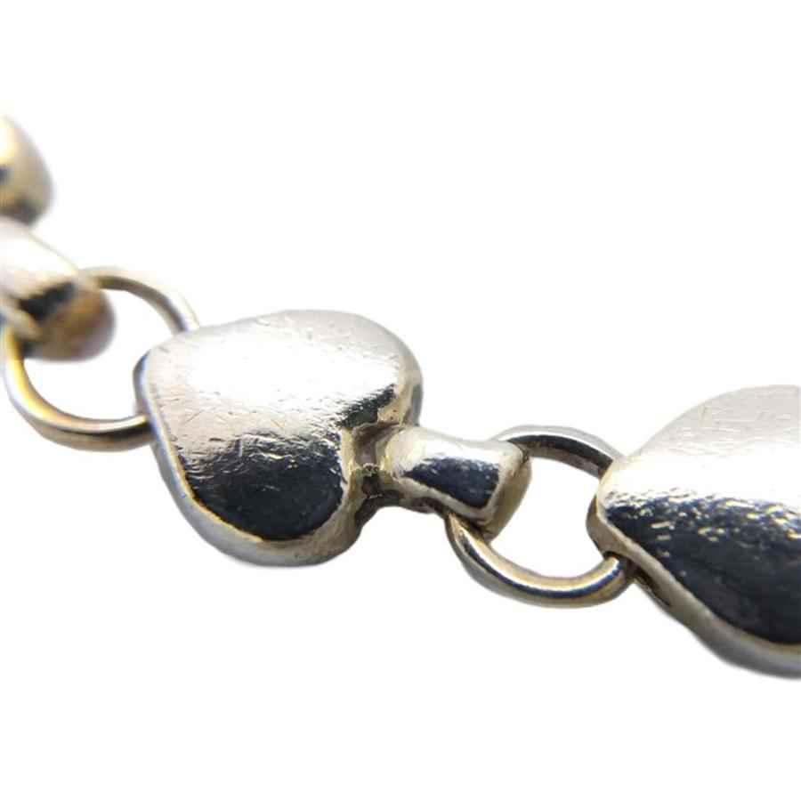 【美品】ティファニー パフハート ブレスレット Ag925 シルバー TIFFANY&Co.】ティファニー パフハート ビンテージ シルバー925