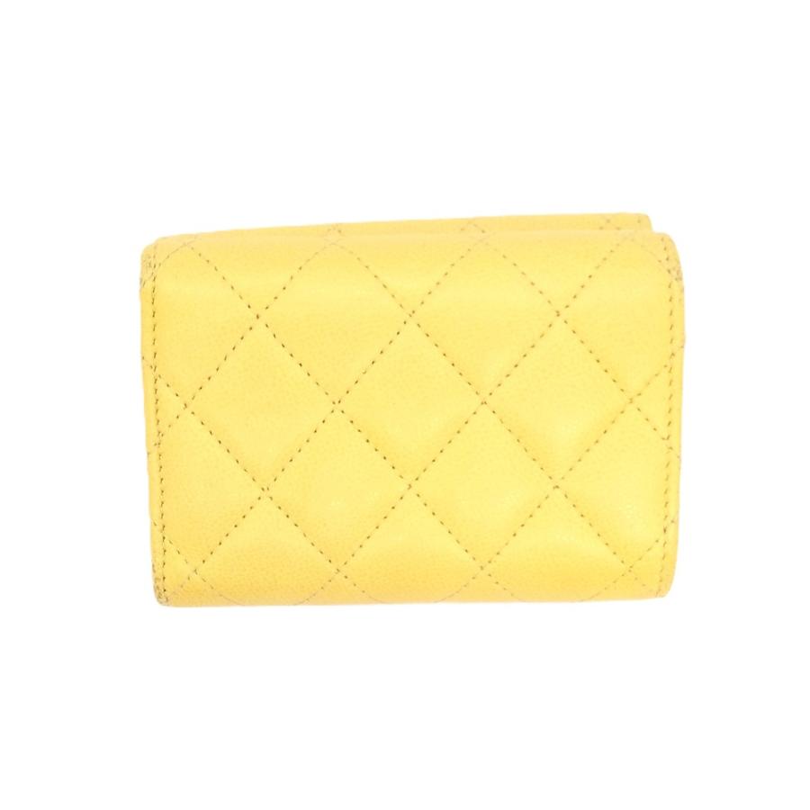 CHANEL（シャネル） ココマーク 三つ折り財布 キャビアスキン AP296