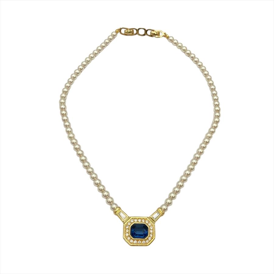 クリスチャンディオール Christian Dior フェイクパール ライン 
