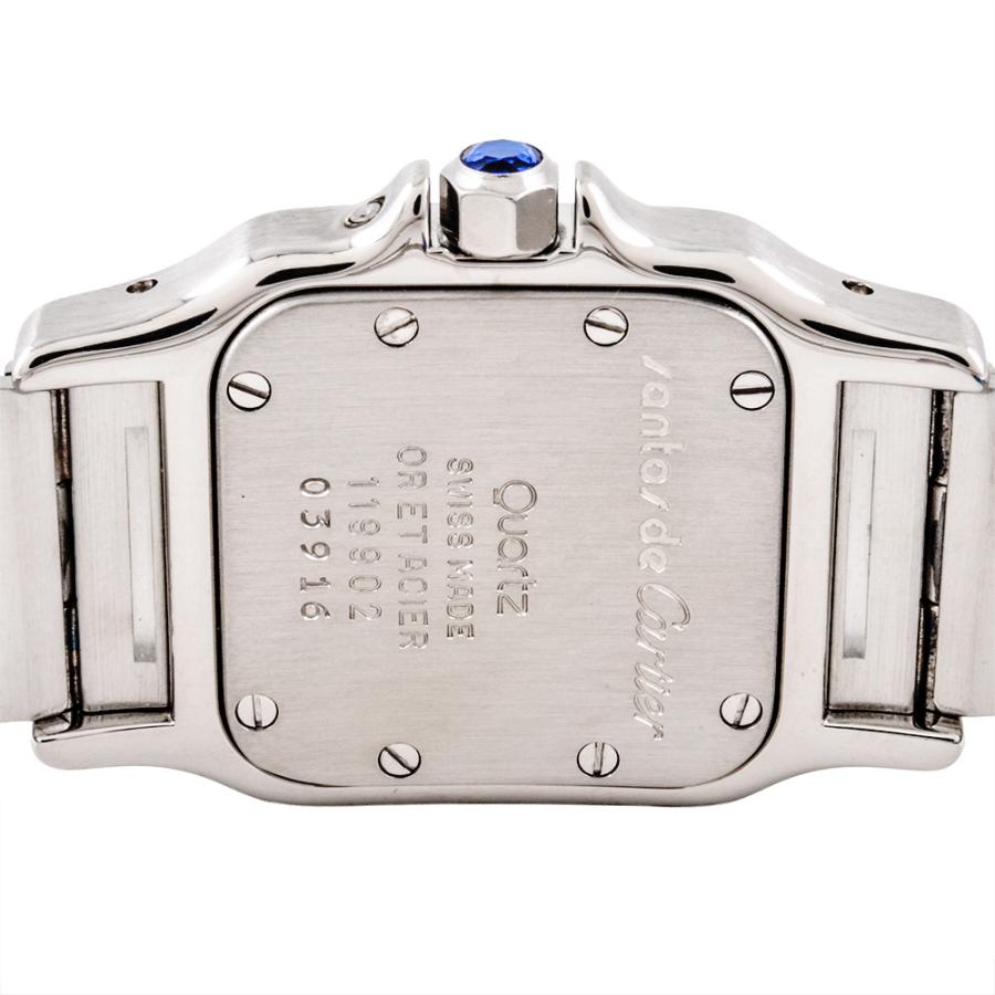 カルティエ CARTIER W20008C4 サントスガルベ SM YGコンビ ムーンフェイズ クォーツ レディース 美品 _952834 Cartier - カルティエ CARTIER W20008C4 サントスガルベ SM YGコンビ