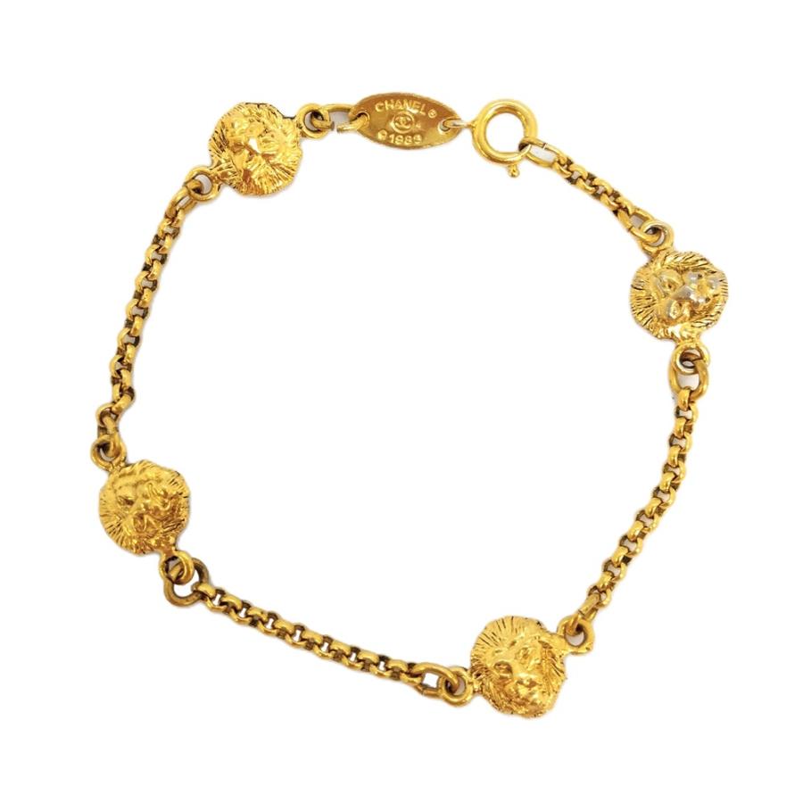 希少　CHANEL シャネル　ライオン　ヴィンテージ　ブレスレット CHANEL（シャネル） ライオン ヴィンテージ ブレスレット GPg ゴールド