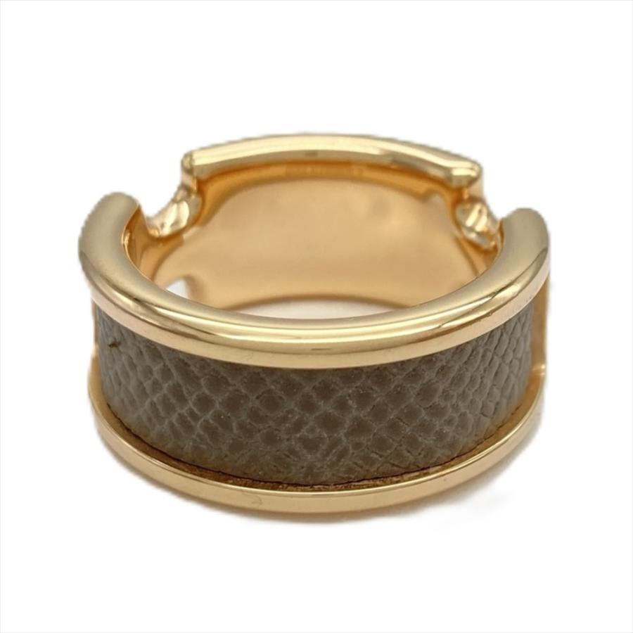 HERMES（エルメス） オランプ PM リング 指輪 メタル ヴォーエプソン