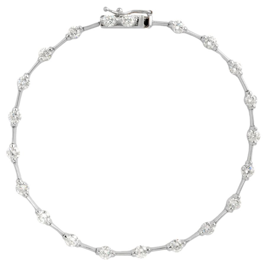 DE BEERS デビアス De Beers LINE テニス ブレスレット ダイヤモンド  