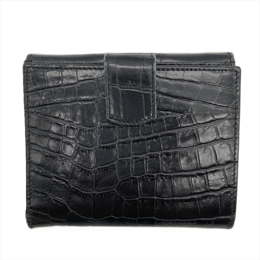 フェラガモ Ferragamo ヴァラ 二つ折り財布 レザー 224068