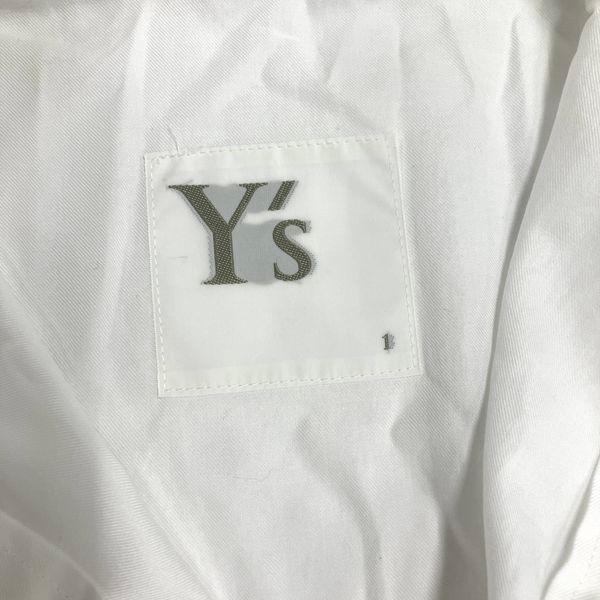 Y's（ワイズ） ロング オーバー 長袖シャツ コットン YC-Y02-002-1