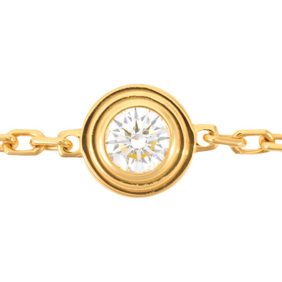 Cartier（カルティエ） ダムール ダイヤモンド ブレスレット XS K18YG